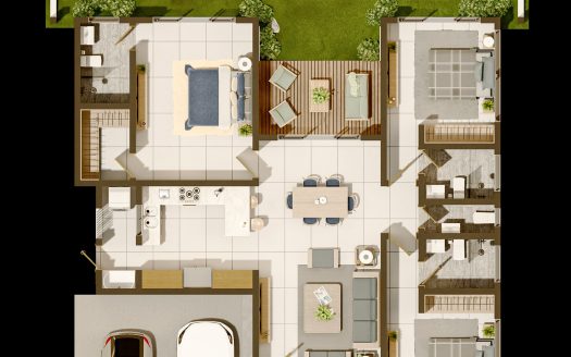 Villa Lake View – 135 Mts2